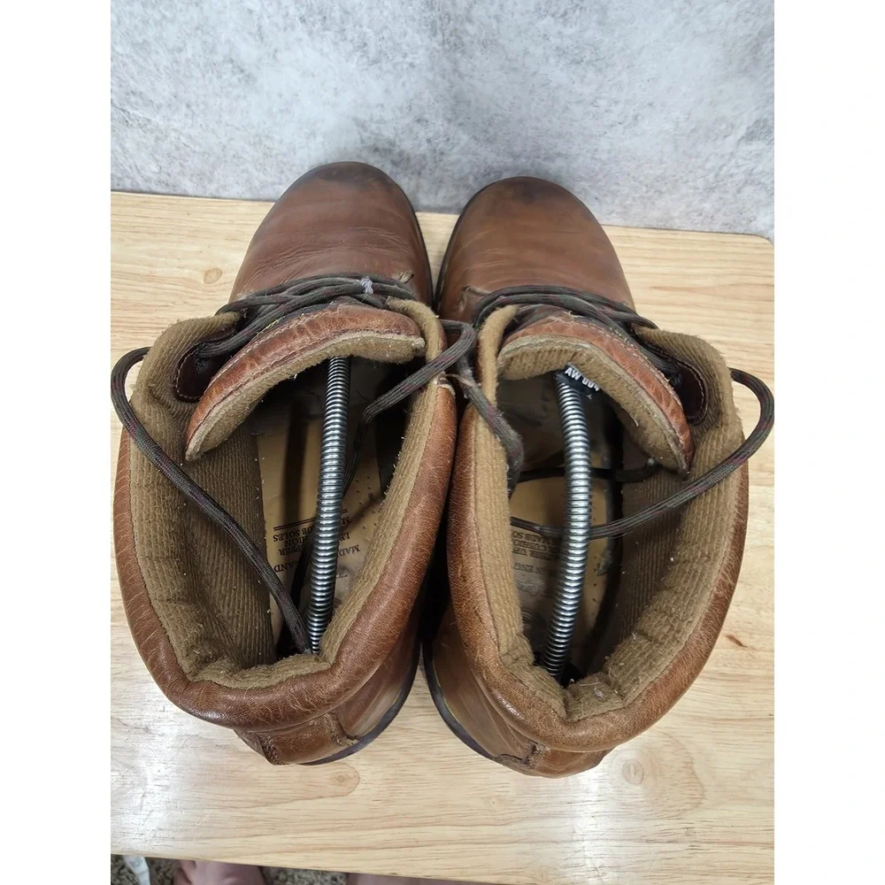 Vintage Dr Martens Chukka Boots Mens US 13 UK 12 Brown Leather England Made 8057